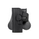 Кобура левосторонняя G19 Airsoft Left-Handed Holster Series - Black [Amomax]